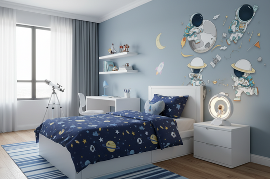 Pack Déco Chambre Astronaute - Veilleuse + Stickers
