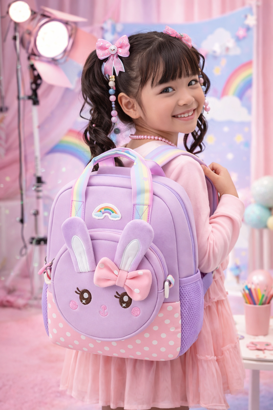 Sac à Dos Lapin Kawaii Rose - Enfant
