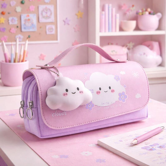 Trousse Scolaire Enfant Kawaii – Grande Capacité