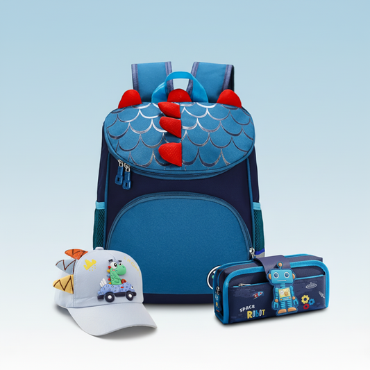 Pack École Dinosaure + Trousse Robot