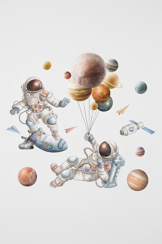 Stickers Muraux Astronaute Enfant